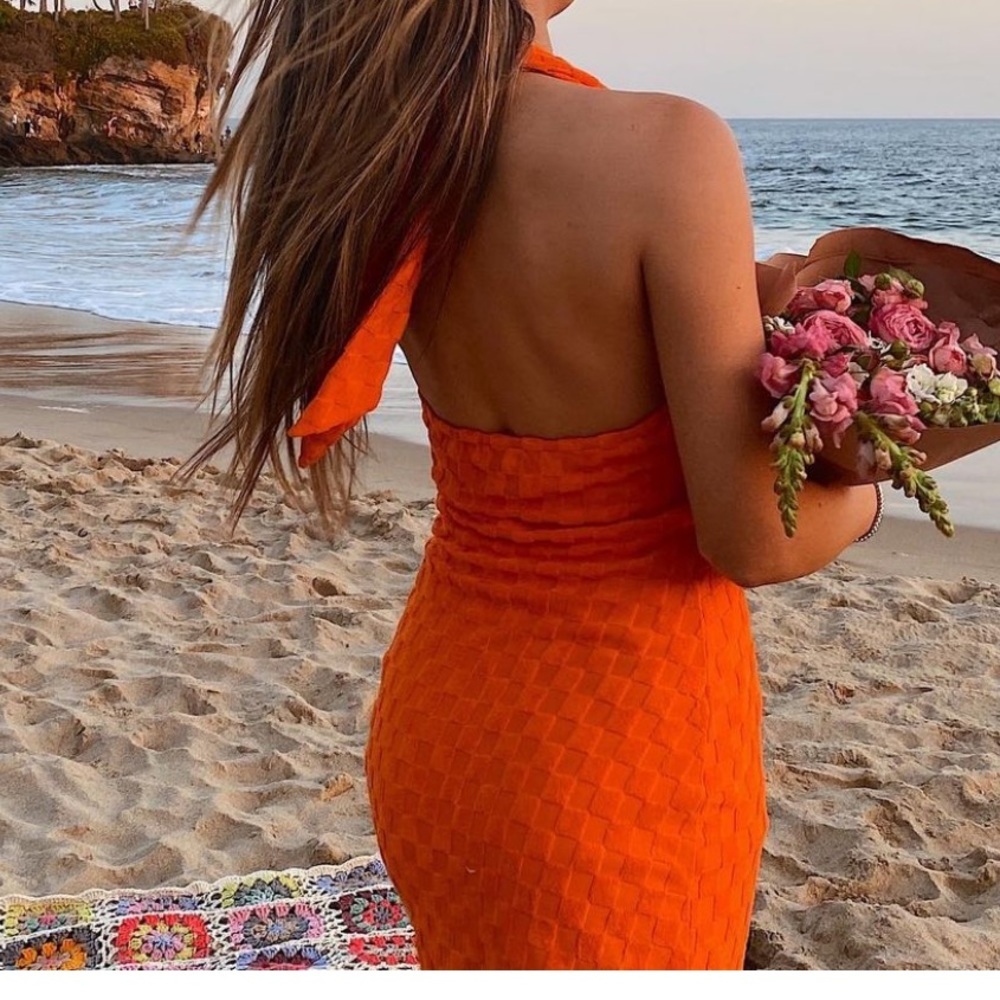 REVOLVE HALTER DRESS - Picture 5 of 14